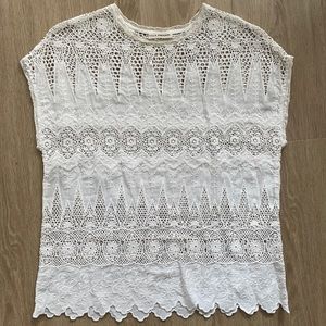 Ulla Johnson Eyelet Lace Top